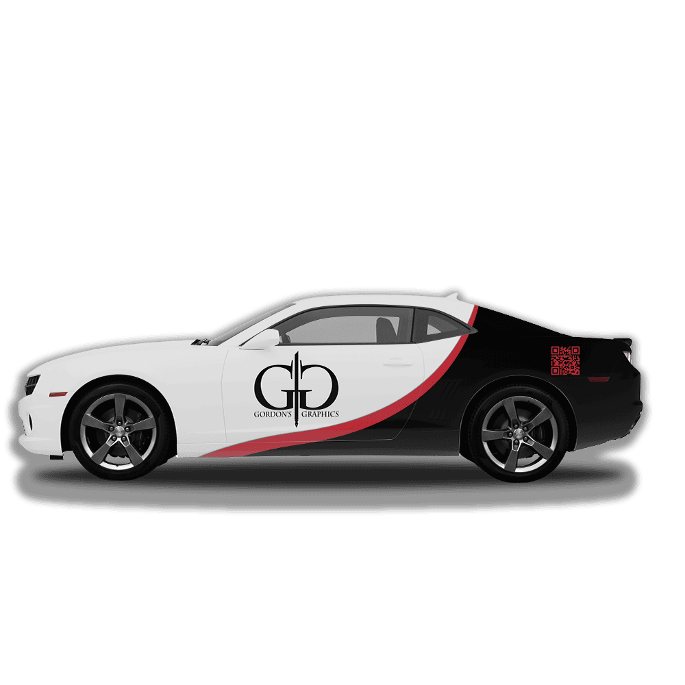 Custom vehicle wrap design - Gordon’s Graphics